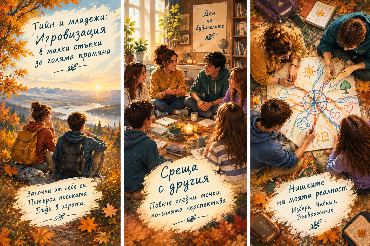 Тийн и младежи: Игровизация в малки стъпки за голяма промяна